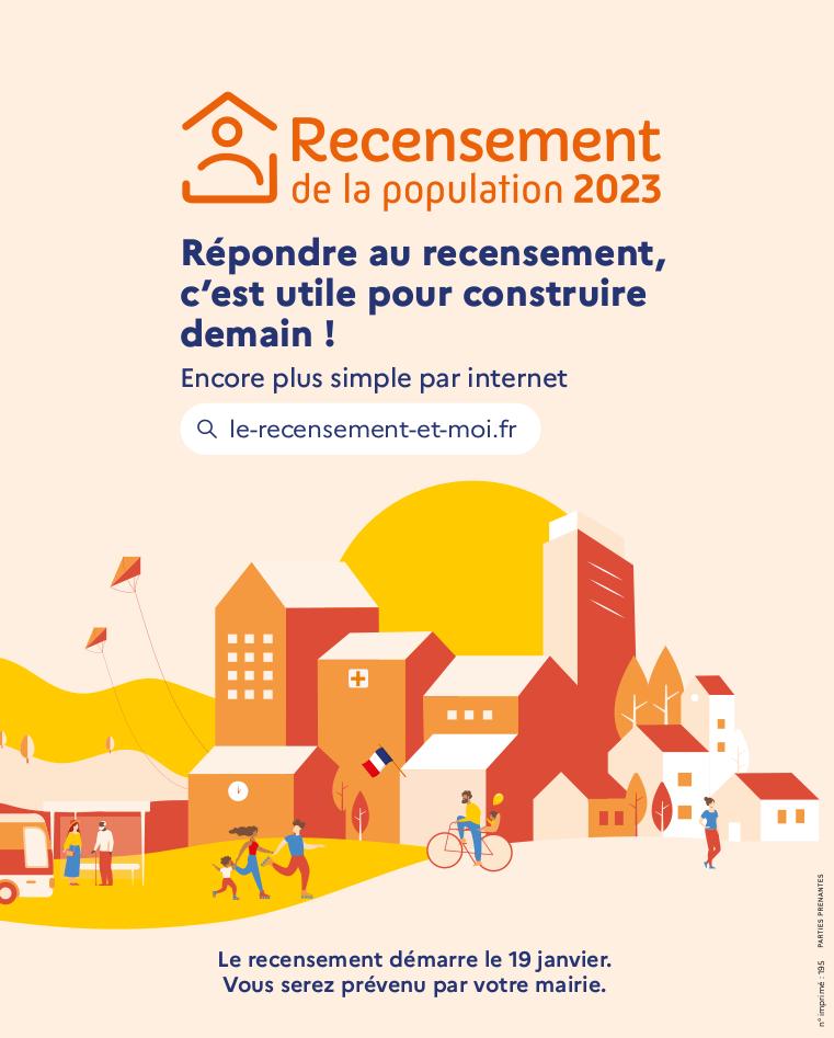 Brochure recensement 2023